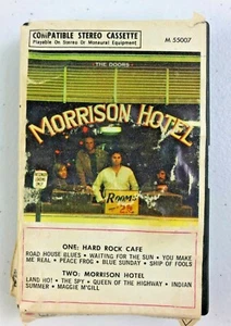 Vintage Classic TAPE The Doors Morrison Hotel Cassette Snap Case Holder AMPEX - Picture 1 of 4