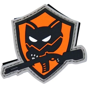 Escopeta de Escuadrón Emblema Táctico Anime Kawaii PVC Patch Gancho y Bucle - Imagen 1 de 4