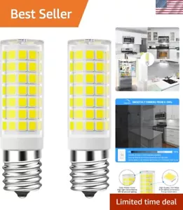 E17 Dimmable LED Microwave Light Bulb - 60W Equivalent, 630 Lumens Brightness - Picture 1 of 10