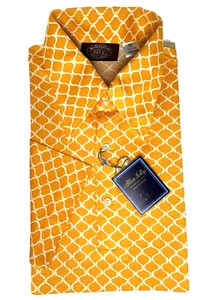 Allen Solly vintage 1960s golf shirt M Lisle PGCA Short sleeves polo UNUSED RZ - Picture 1 of 6