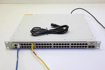 Alcatel-Lucent OS6450-P48 48Port 10/100/1000 Gigabit Switch+POWER WIRE SKU215073 - Image 1 of 4