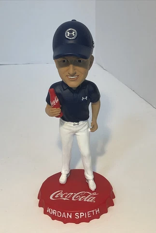 Jordan Spieth Bobblehead Tour Championship Coca-Cola Under Armour East Lake NOS Cover