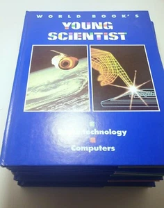 World Book's Young Scientist Complete 9 Hardcover set 1991 Homeschool vintage - Picture 1 of 5