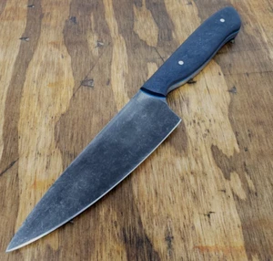 Handmade Kitchen Utility Petty Knife 80crv2 Carbon Steel Made In USA - Picture 1 of 6