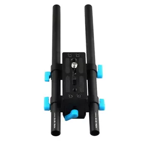 FOTGA DP3000 15mm Standard Dual Rod Baseplate Rig M2 for DSLR HDV Support System - Foto 1 di 1
