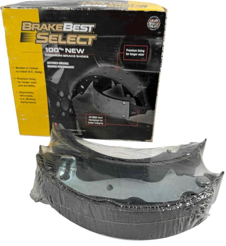 Conjunto de sapatas de freio traseiro 991 para 2011-2014 Mazda 2 2016 SCION iA 17-20 Yaris L/LE/SE - Imagem 1 de 4