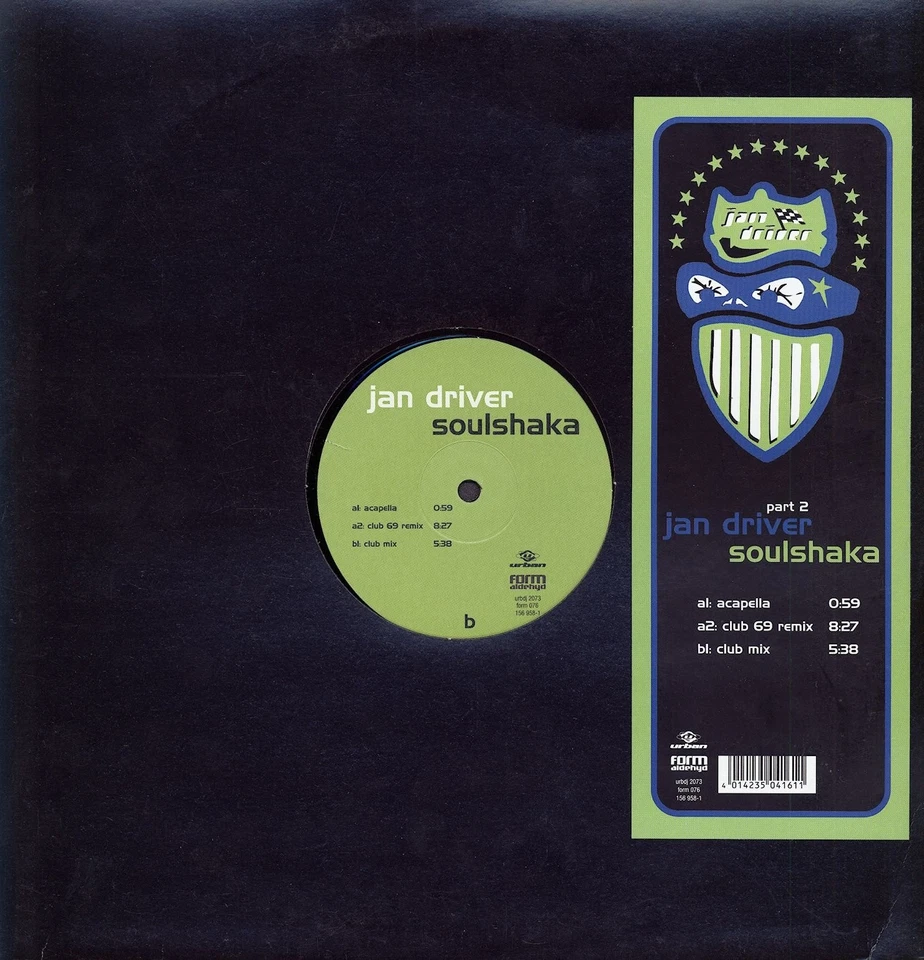 Jan Driver Soulshaka (Vinyl) (UK IMPORT) - Image 1 of 1