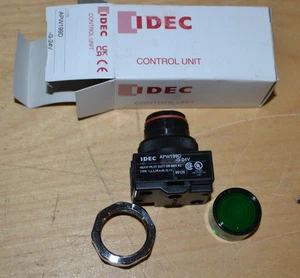 1 PC IDEC ~ APW199D-G-24V ~ LED PANEL INDICATOR GREEN 24V  ~  (s) - Picture 1 of 6