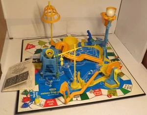Mouse Trap gioco da tavolo vintage 1970 ideale scatola originale aperta con installazione sembra completo - Foto 1 di 24