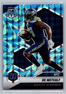2021 Panini Mosaic #217 DK Metcalf Prizm Reactive Blue - Bild 1 von 2