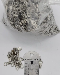 1000 Pc - BURNDY AM 122-130 1-2 TERMINAL CONNECTOR  [RC 2-1] - Picture 1 of 3