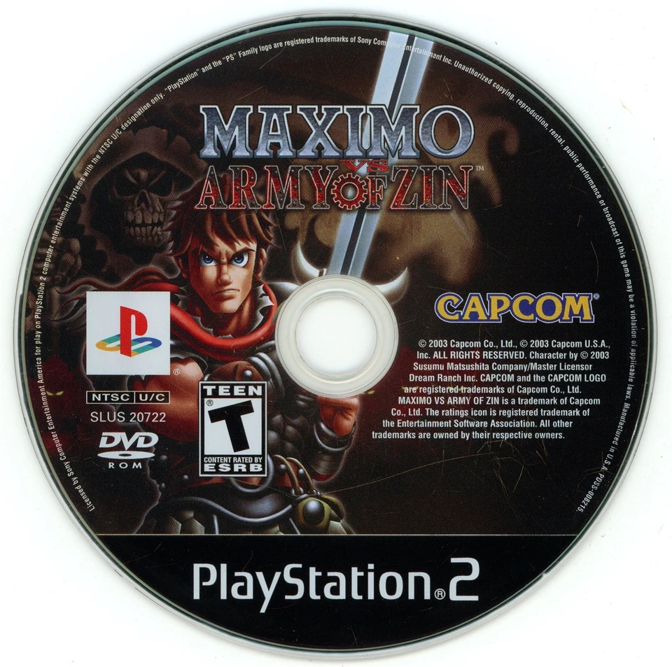 Maximo vs Army of Zin (Sony PlayStation 2, 2004) TESTED - Image 1 of 1