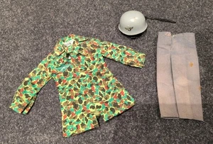 VINTAGE ACTION MAN GERMAN PARATROOPER UNIFORM PALITOY ORIGINAL 1980s - Picture 1 of 22