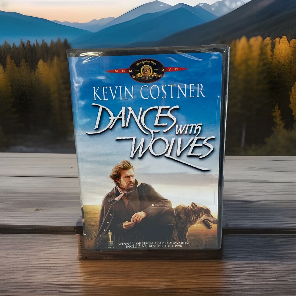 Dances with Wolves DVD Movie 1990 Kevin Costner Factory Sealed  Western Action - Image 1 of 4