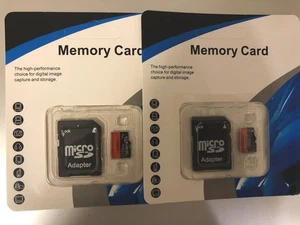 Micro SD Card Ultra Memory 128GB 2pcs for Phone Tablet Security Camera - Picture 1 of 1