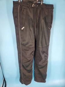 Olympia Motor Sports outer garment black Cordura men's size 38/36 pants padded - Bild 1 von 8