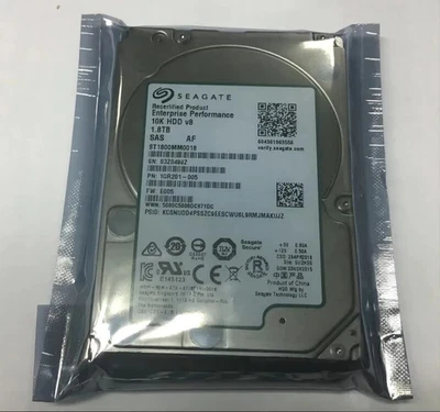 Disk Seagate Enterprise V8 1,8TB  12GB/s  SAS  10K  2.5''  Model: ST1800MM0008 - Photo 1/4