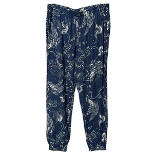 Victoria’s Secret Pegasus Celestial Lounge Pants Navy Blue Stars Size Medium - Picture 1 of 4