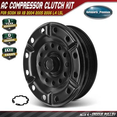 Kit de embreagem compressor CA para Scion xA 2004-2006 xB 2004 2005 2006 L4 1.5L 5SE09C - Imagem 1 de 4