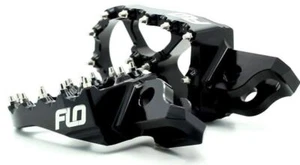 Flo FPEG-793BLK BLACK Pro Series footpegs fits Yamaha YZ125 YZ250 YZ250F YZ450F - Picture 1 of 1