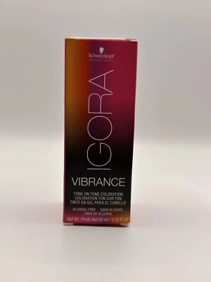 Schwarzkopf Igora Vibrance coloración tono sobre tono, 2,02 oz (elige color) Foto 1 de 4