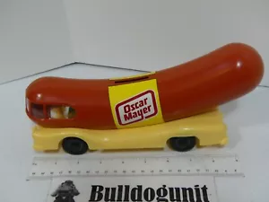 Vintage Oscar Mayer Wienermobile Car Vehicle Coin Piggy Bank D171-550 USA Toy - Picture 1 of 7
