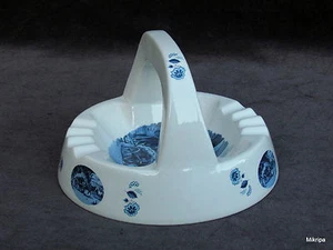 riesige Aschenbecher aus Keramik- Delfts blauw Durchmesser 23,5 cm - Imagen 1 de 1