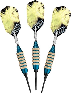 Viper Spinning Bee Soft Tip Darts with Casemaster Storage/Travel Case, Blue, 16G - Picture 1 of 7