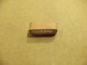 1 1/2" Natural Leather Belt Keepers / Loops (Pack Of 6) - Picture 1 of 3