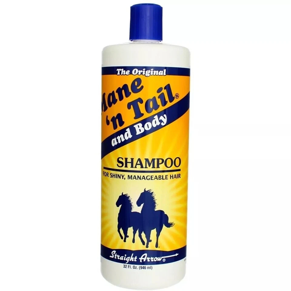 Mane n Tail & Body Soft Shiny Cleansing Hair Moisturiser Shampoo Hair Care 946ml - Image 1 of 1