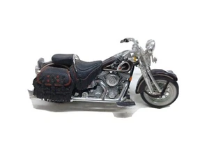 Maisto Harley Davidson 1:18 Motorcycle Model Black V-Twin - Picture 1 of 12