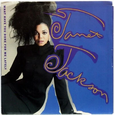 JANET JACKSON WHAT HAVE YOU DONE FOR ME LATELY ORIG 1986 7" 45 RPM A&M PS NM/M- - Image 1 of 4