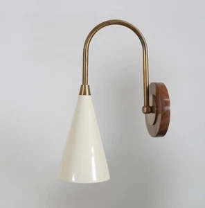 Mid Century Stilnovo Style Wall Mount Lamp Beside Wall Sconce light - Picture 1 of 9