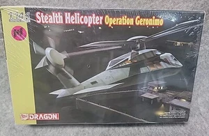 Dragon Models Kit 4628 1:144 Stealth Helicopter Operation Geronimo 1+1 Sealed - Picture 1 of 8