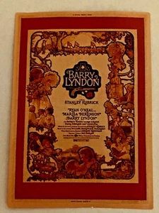 Movie TV Show Stickers Vinyl Decal collectable Barry Lyndon Stanley Kubrick 😊 - Picture 1 of 1