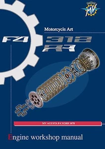 MV Agusta Service Engine Manual 2009 F4 312RR 1078 - Picture 1 of 1