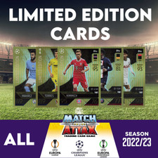 MATCH ATTAX - CHAMPIONS LEAGUE - 2022/23 - LIMITED EDITION CARDS
