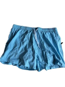 Men's Swim Trunks with Compression Liner Quick Dry Bathing Suit Zipper Pocket XL - Picture 1 of 4