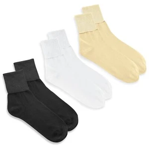 Buster Brown 100% Pure, Soft Cotton Socks - 3-Pairs - Picture 1 of 13
