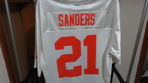Nike Barry Sanders OSU Oklahoma State Jersey Cover
