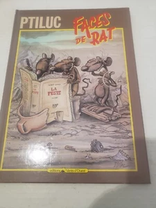 BD- FACES DE RAT- PTITLUC - Ed Vents d'Ouest - 1987 - Picture 1 of 4