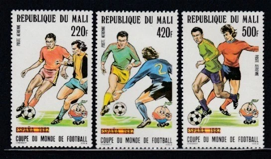 Juego MALI FIFA Campeonato Mundial de Fútbol ESPANA '82 MNH Foto 1 de 1