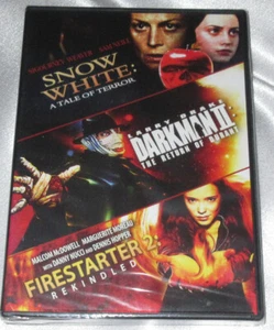 Snow White + Darkman II Durant + Firestarter 2 (New) 3 Film Horror Sequel DVD - Picture 1 of 2