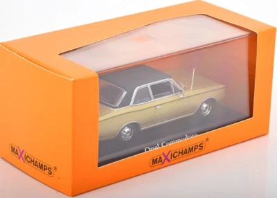 Opel Commodore A 1970 Oro IN Metallo Black Roof Maxichamps 940046161 1:43 - Immagine 1 di 3