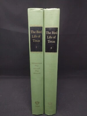 1ST ED! The Bird Life of Texas 2 VOL 1974 Oberholser FUERTES Corrie Herring - Image 1 of 4