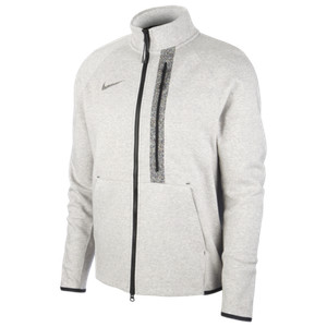 grey nike tech fleece top