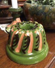 Vintage/Antique French Small Ceramic Bundt Cake Pan/Jelly Mold 