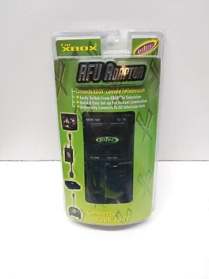 Intec RFU Adaptor for Xbox Connects Xbox to TV - New Old Stock - Never opened - Image 1 of 2