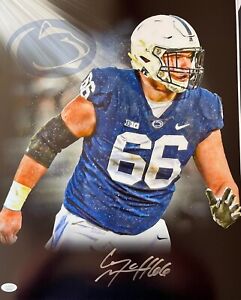 Connor McGovern Signed Penn State 16x20 JSA