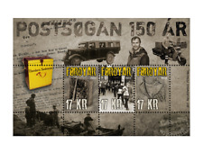 Faroer 2021  Postal history     blok-m/s     postfris/mnh